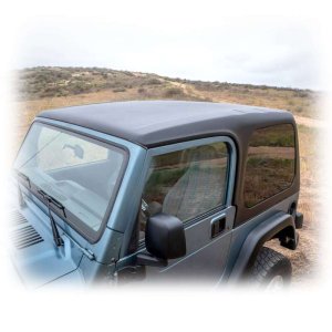 Jeep TJ Hardtop - TURN Offroad - Squareback, 1-Piece - White - `97-`06